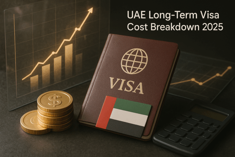 UAE Long-Term Visa Cost Breakdown