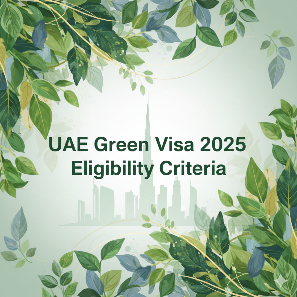 UAE Green Visa Eligibility Criteria
