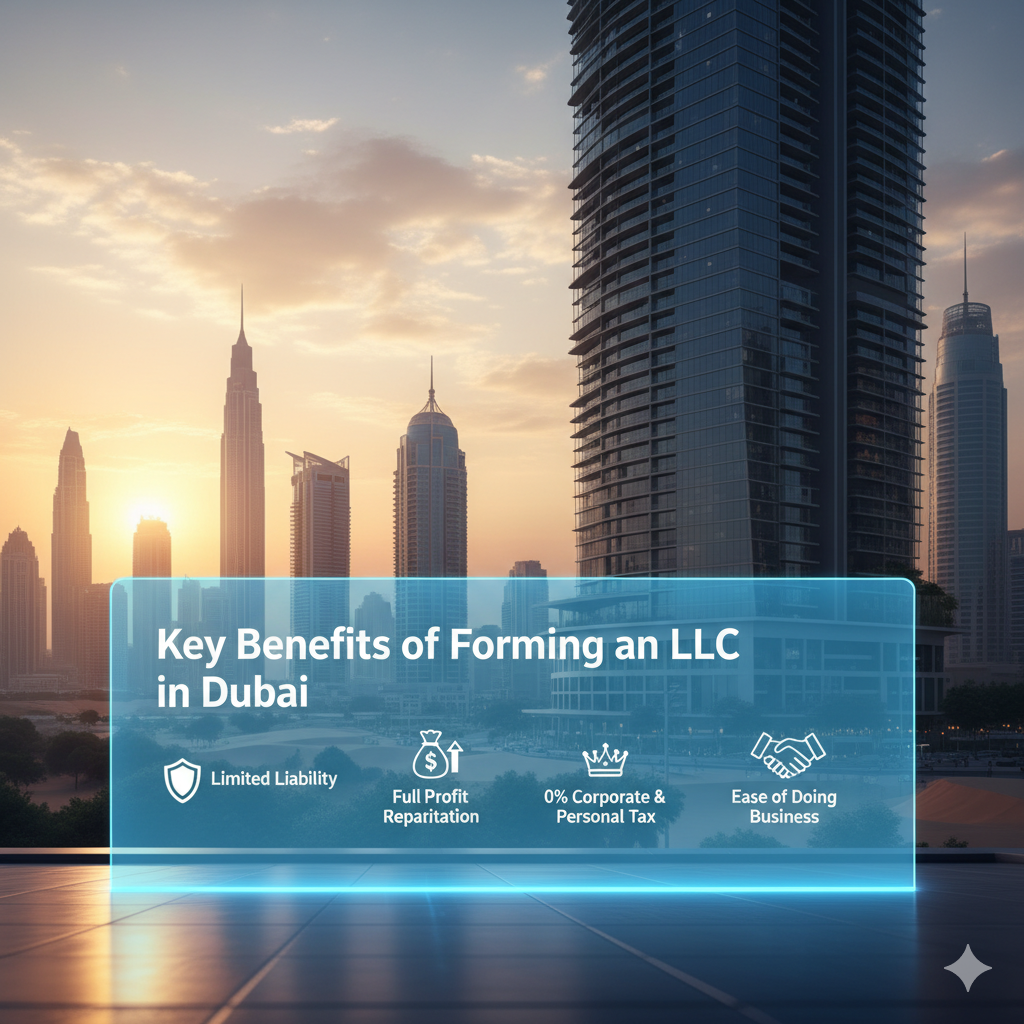 Key Benefits - forming an llc in dubai